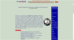 Desktop Screenshot of lysiak2.chrzanik.com