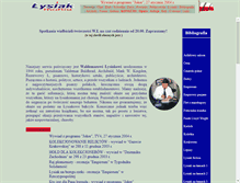 Tablet Screenshot of lysiak2.chrzanik.com
